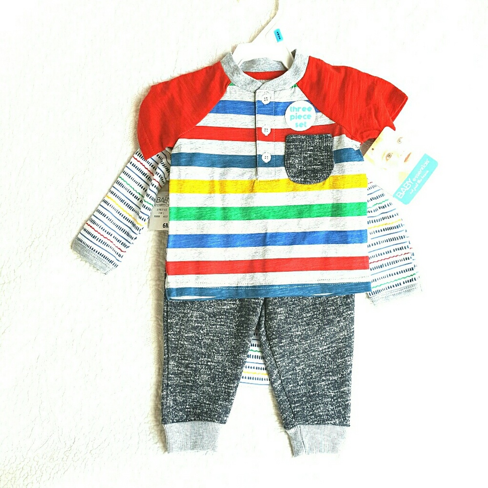 NWT 6 months 3 piece outfit